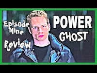 a man in a jacket with the words power nine ghost review