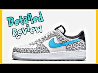 nike air force 1 leopard print sneaker detailed review