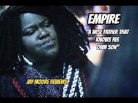 a woman with dreadlocks and a caption that says empire