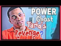 a man in an orange shirt with the words power ghost tara's revenge