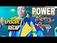 a man in a yellow jacket with the words power episode raising raan recap