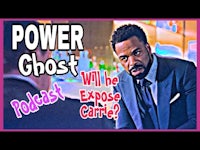 a man in a suit with the words power ghost will the expose carrie?