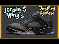 jordan 5 wings's detailed review